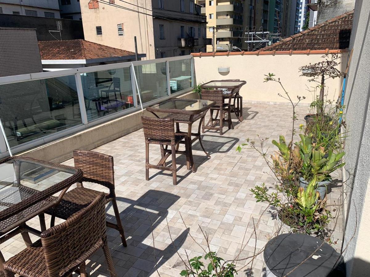 Hotel E Pousada Areia Da Praia São Vicente Exterior foto